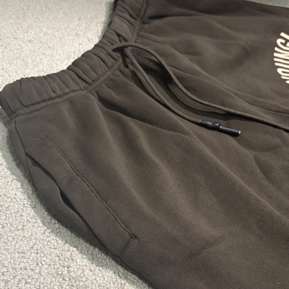 YoungLA Brown Joggers with Graphic Design - Picture 5 of 8